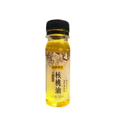 山中贝尔压榨核桃油50ml厂家批发植物食用油图5