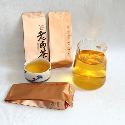 云南白茶传统老工艺袋装月光白景迈山古树白茶铝箔袋福鼎白图2
