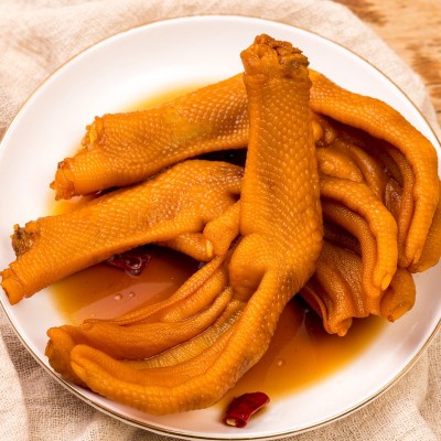 阿可香散称泡鸭掌250g香辣味酱香真空包装休闲零食网红熟食开袋即图4