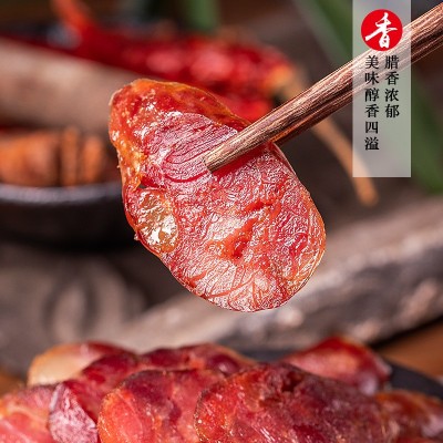 川味腊肠麻辣香肠贴牌加工贵州特产辣肠农家自制烟熏腊味工厂批发图4
