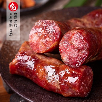 川味腊肠麻辣香肠贴牌加工贵州特产辣肠农家自制烟熏腊味工厂批发图3