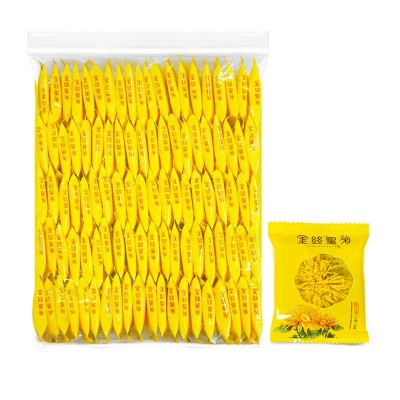 菊花茶大朵金丝皇菊新花花茶独立包装100朵黄山批发黄菊花茶叶图5