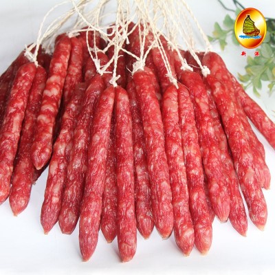 新港腊味　广式腊肠厂家批发煲仔饭超市餐厅散装特惠腊肠十斤装图2