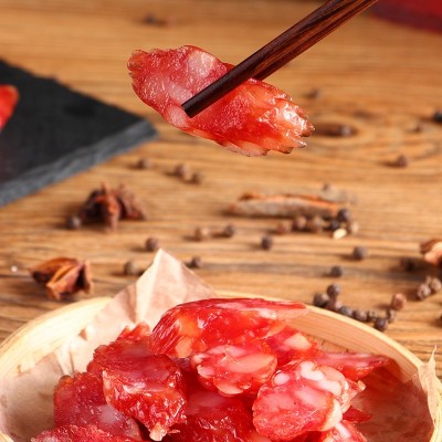 广式风味切肉腊肠广式香肠广东特长腊味餐饮批发腊肠腊味图2