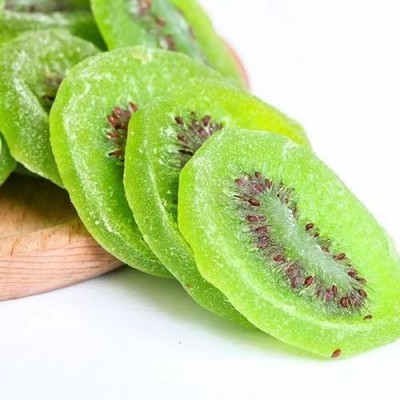 代发猕猴桃干黄绿水果干批发500g 奇异果片酸甜果脯零食猕猴桃干图4