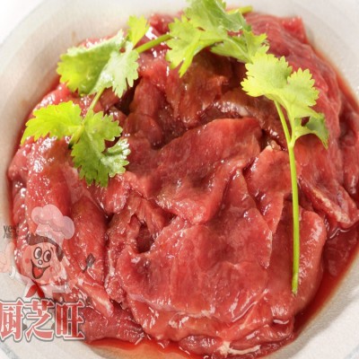 速冻腌制牛肉片调味牛肉片酒店茶餐厅大排档水煮牛肉火锅店调理品图3