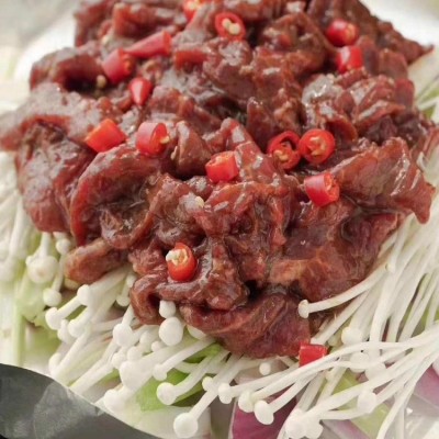 速冻腌制牛肉片调味牛肉片酒店茶餐厅大排档水煮牛肉火锅店调理品图4