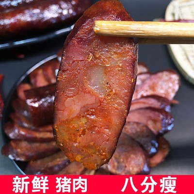 四川特产纯肉川味麻辣香肠五香广味香肠地摊跑江湖展销会年货批发图2