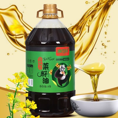 油香园四川菜籽油自榨非转基因压榨纯菜籽油食用油纯正菜籽油批发图2