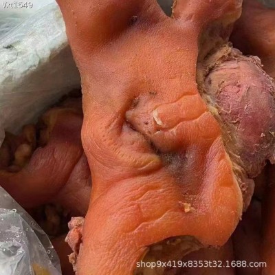 猪头肉熟食五香卤肉熟食猪肉批发卤熟去骨酱香猪头肉真空包装即食图3