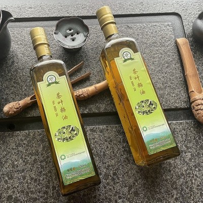 茶叶籽植物油 物理压榨食用油礼盒装500ml*2 厨房炒菜凉拌植物油图3