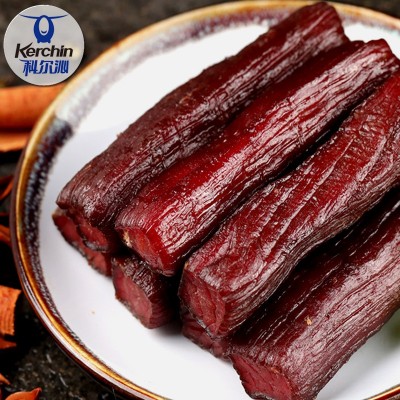 批发内蒙特产科尔沁手撕风干牛肉干1斤装原味五香孜然辣味商超图3