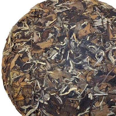 金叶福鼎白茶荒野老枞2010老白茶贡眉寿眉磻溪白茶饼礼盒茶叶批发图4