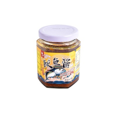 销售下饭香辣鲅鱼罐头 休闲零食调味品 拌饭拌面用开盖即食鲅鱼酱图5