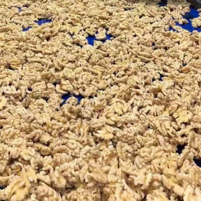 云南纸皮核桃仁坚果散装原味脱皮核桃三路食品五谷豆浆原料批发图2