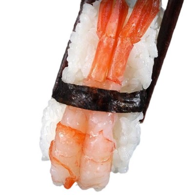 冰鲜北极虾甜虾刺身深海新鲜熟冻船冻去头去壳寿司甜虾即食 30尾虾图5