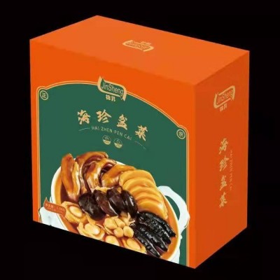 佛跳墙海鲜鲍鱼花胶海参干贝加热即食大盆菜1.5KG节日礼盒装送礼图4
