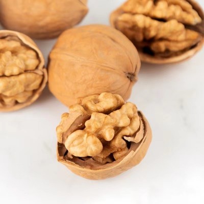 纸皮核桃新疆核桃薄皮2023新货孕妇专用原味生核桃手剥烤核桃核桃图3