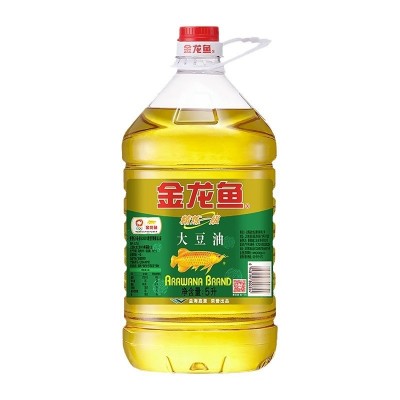 金龙鱼精炼一级大豆油5L 炒菜烹饪烘焙家用大桶装色拉植物油5L图5
