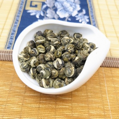 新茶广西横县茉莉龙珠浓香型花茶绣球散装茶叶白龙珠厂家批发代发图3