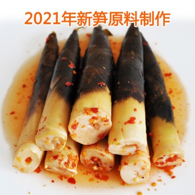 富春江手剥笋 香辣/泡椒/原味 开袋即食休闲 可定制 量大价优图2