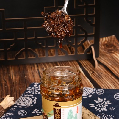 羊肚菌酱拌饭拌面下饭纯菌菇酱调料批发羊肚菌酱200g批发图2
