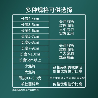 产地直销高原羊肚菌菇干货500克无沙头茬羊肚菌干货大货批 发 包邮图2