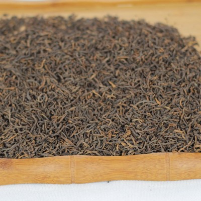批发云南普洱茶 陈年干仓 普洱散茶 05年宫廷 熟茶500g图3