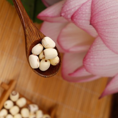 贡莲皇 泰去芯白莲子批发 2023新鲜通芯白莲干货产地直供通芯莲子图3