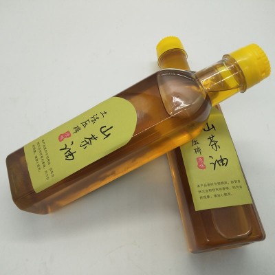 压榨山茶油原油农家茶树油浓香自榨加工正宗土山茶子油散装样品油图4