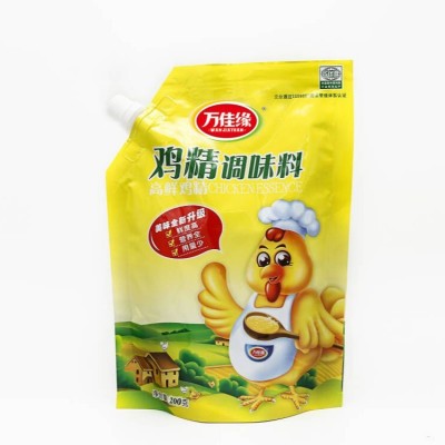 万佳缘高鲜自立带嘴鸡精家庭200克，餐饮908克加工定制一件代发图2