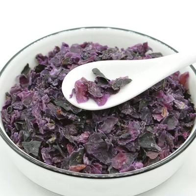 直销烘干紫洋白菜片 AD脱水紫甘蓝块 休闲零食辅食代餐生产原料图5