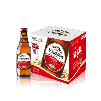 千岛湖纯麦啤酒420ml12瓶装图5