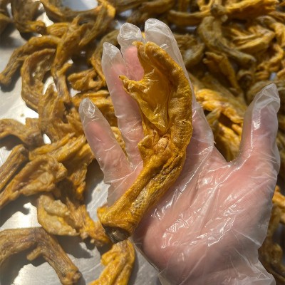广西特产柳州螺蛳粉油炸鸭掌半成品商用餐饮带黄皮鸭爪卤味鸭脚煲图3