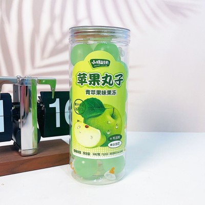 网红休闲果冻丸子巨峰葡萄多果味果冻568g桶装气球果冻零食批发图4
