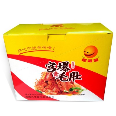 咂咂嘴辣条30包宫爆素毛肚爆辣食品魔芋爽零食豆皮批发一件代发图4