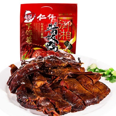 湖南风味仁仔400克酱板鸭鸭肉类熟食食品香辣小吃批发零食卤味配图2