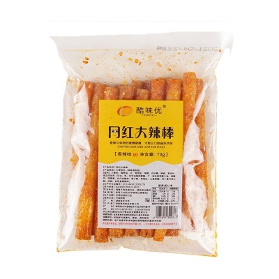 酷味优源头工厂定制网红辣条怀旧零食大辣棒辣片辣丝麻辣休闲食品图5