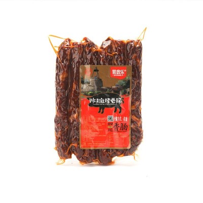 蜀鼎乐简装川味麻辣香肠 手工香肠四川风味香肠烟熏腊肠一件代发图5