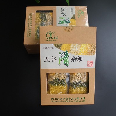 合众养道五谷清杂粮组合八宝粥原料随手礼节假日员工福利640g/盒图2