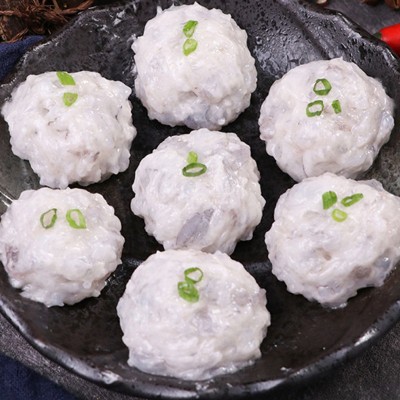 重庆大颗粒手打青虾滑500g麻辣烫冒菜火锅食材速冻鲜美米虾滑批发图4