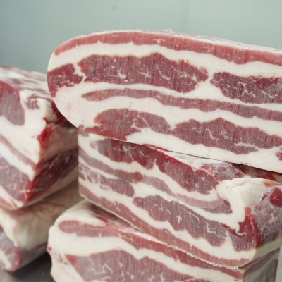 澳洲安格斯谷饲肥牛砖 五花砖 牛肉卷 肥牛卷 原切肥牛火锅片图3