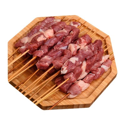 羔羊肉串清真冷冻散养羔羊正宗原切羔羊冷冻商用食材顺丰急邮图5