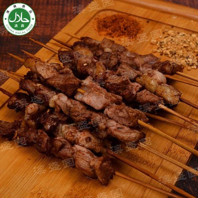 羔羊肉串清真冷冻散养羔羊正宗原切羔羊冷冻商用食材顺丰急邮图3