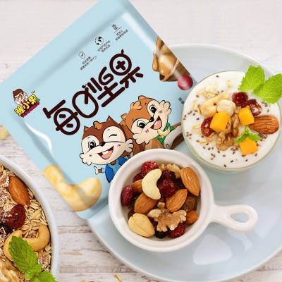豫小果每日坚果混合坚果果干果仁休闲小零食一件代发图4