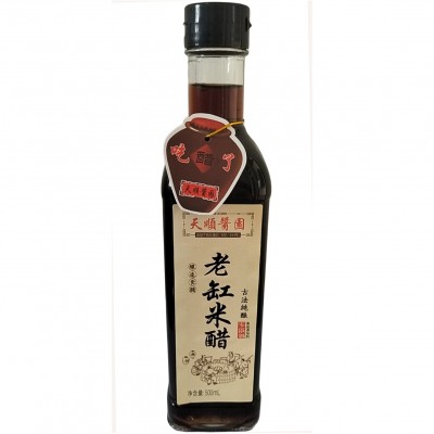 寿州天顺老缸米醋零添加剂无防腐剂凉拌饺子烹饪酿造醋500ml家用图5