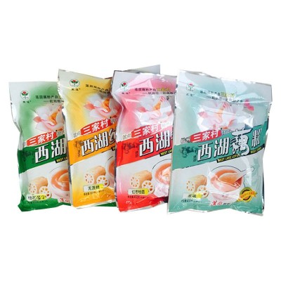 三家村原味藕粉432克西湖藕粉杭州特产冲饮食品送亲人朋友大礼包图5