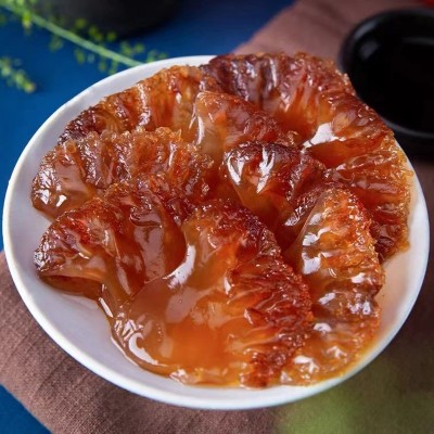 喜乐海5斤海蜇头桶装即食海蜇头盐渍海哲头即食无沙预制菜整箱图3