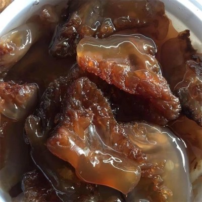 批发红海蜇头大叶片红蜇头大叶天然红蜇头红大角爽脆2斤起包邮图4
