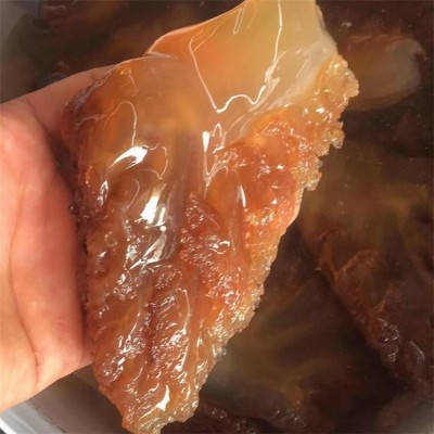 批发红海蜇头大叶片红蜇头大叶天然红蜇头红大角爽脆2斤起包邮图2